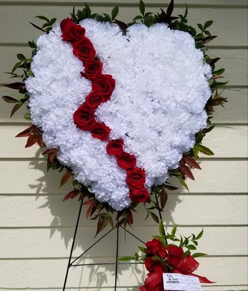 Broken Heart from Lazy Daisy Flowers and Gifts in Keysville, VA