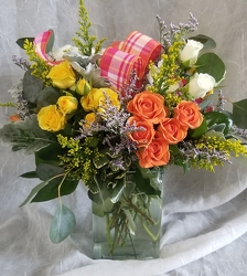 6 Spray Roses
