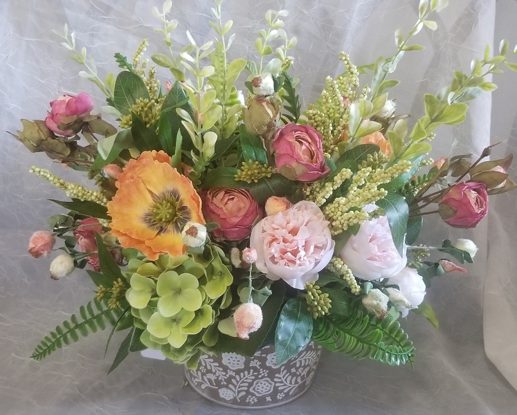 Spring Silk Arrangement 13 from Lazy Daisy Flowers and Gifts in Keysville, VA