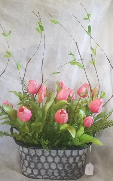 Spring Silk Arrangement 17 from Lazy Daisy Flowers and Gifts in Keysville, VA