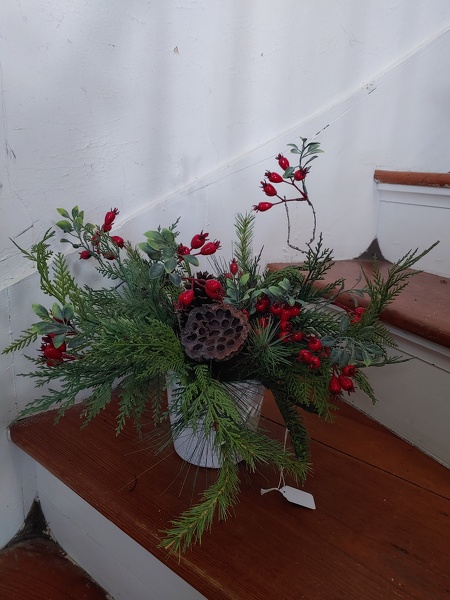 Winter Arrangement 3 from Lazy Daisy Flowers and Gifts in Keysville, VA